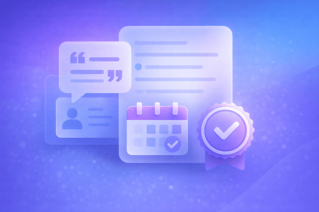 Receipts and citations preview