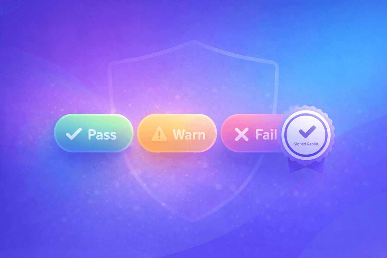 Trust signals preview